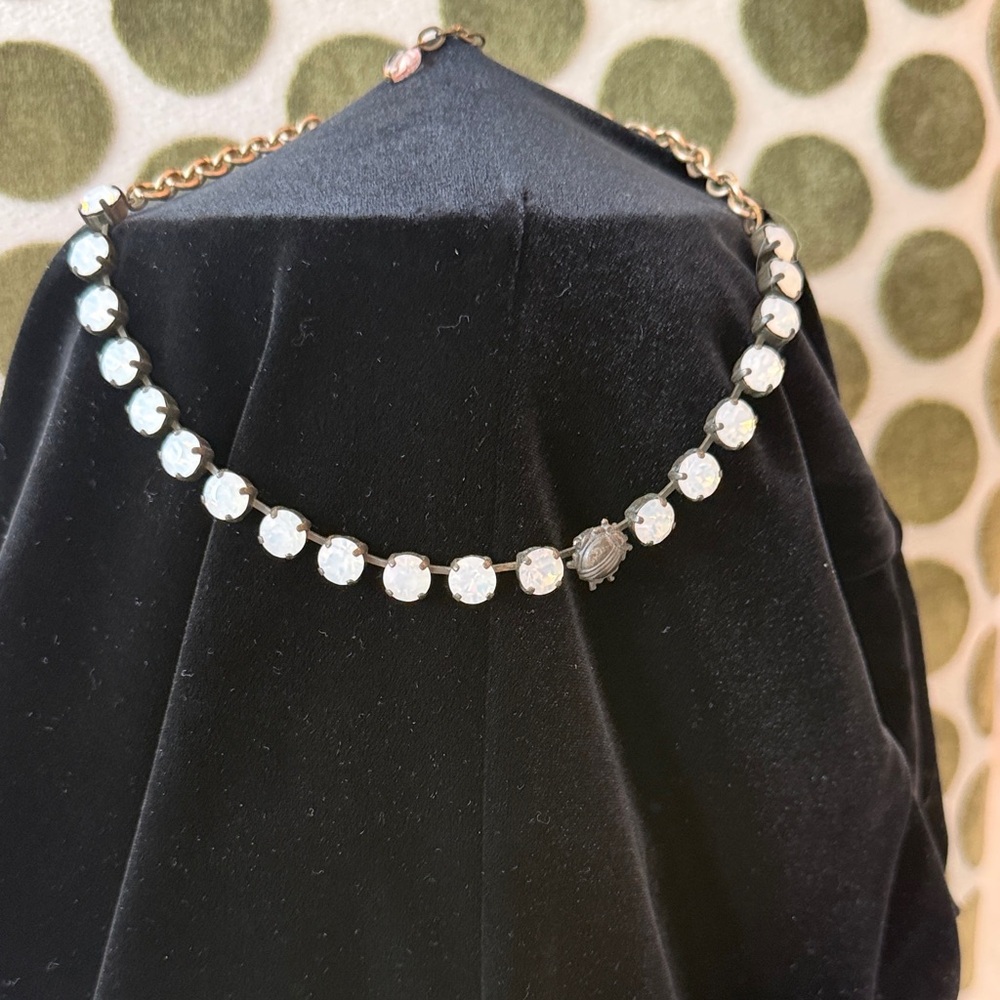 Classics Sabika goldtone and Crystal Necklace